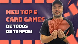 TOP 5 CARD GAMES será que você já JOGOU todos dessa lista  Ludo Ao Cubo [upl. by Chem]