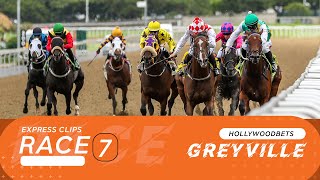 20230513 Hollywoodbets Greyville Express Clip Race 7 won by PACAYA [upl. by Rothenberg]