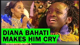 🥰🥰🥰Emotional as Diana Bahati makes musician Bahati çry praising him as King of love to her the best [upl. by Novah]