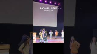 Cultural Exchange Ladakh Student Celebrates Losar in Chandigarh [upl. by Arlie519]