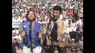 1990 Edoardo BennatoGianna Nannini  quotUnestate italianaquot official song Italys 1990 World Cup [upl. by Kiraa]