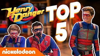 DE VIJF GRAPPIGSTE HENRY DANGER MOMENTEN 😂  Het beste van Henry Danger  Nickelodeon Nederlands [upl. by Remmer]