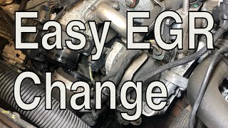 Ford 20 TDCI EGR Valve replacement Quick and easy [upl. by Zaid316]