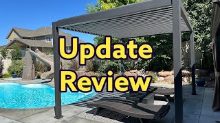 Mirador 111da Pergola Follow Up Review  How Do I Like It After 1 Month [upl. by Enenej386]