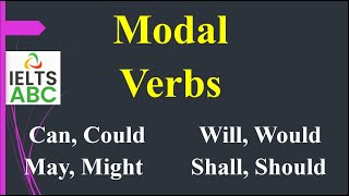 Modal Verbs Lesson 1 easy to learn [upl. by Wehtam]