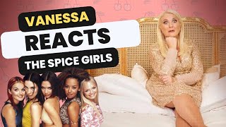 CELEBRITY Vanessa Feltz Reacts to the Spice Girls [upl. by Aremat]