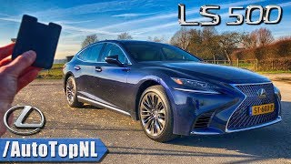 2019 LEXUS LS 500 PRESIDENT REVIEW POV Test Drive on AUTOBAHN amp ROAD by AutoTopNL [upl. by Dera]