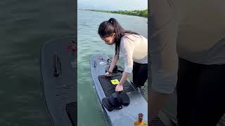 surfboard fishing supboard surf kayak sports jetboard surfway electric jetski trending [upl. by Namar]