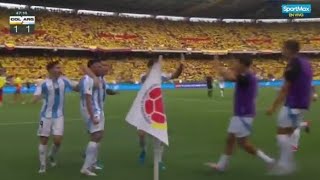 Gol de Nicolas González Colombia vs Argentina 21 Todos los goles y resumen [upl. by David]