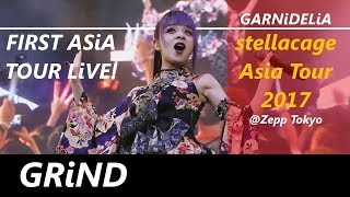 GARNiDELiA stellacage Asia Tour 2017  LiVE [upl. by Medorra327]