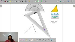 Construcción de triángulos según sus ángulos [upl. by Mahau]