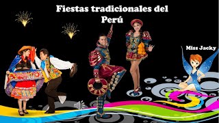 Fiestas Tradicionales del Perú [upl. by Airehtfele377]