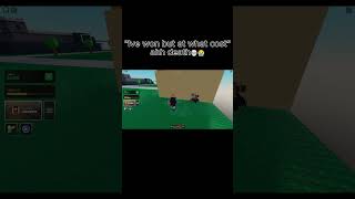 Bro costed me and his life too💀😭 roblox shorts [upl. by Myca]