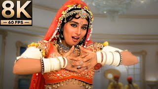 8K Remastered  Choli ke Peeche Kya Hai  Madhuri Dixit  Khal Nayak [upl. by Firestone]