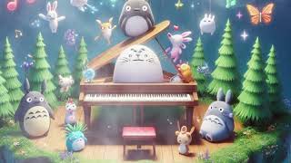 Harmonies of Ghibli Piano Bliss for Gentle Relaxation 🌻 GhibliHarmonies [upl. by Dyal]