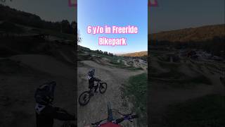 True freerider and his last ride🤯🚀6yearsold freeride kalnica mtb mtbkids commencal clash20 [upl. by Retrak]