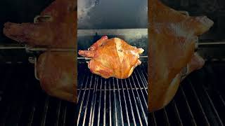 Hypnotic Rotisserie Chicken Spinning to Perfection on the Grill [upl. by Strang494]