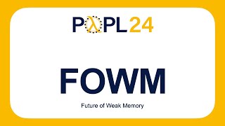 FOWM24 What we learned from C atomics and memory model standardization [upl. by Florinda]