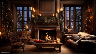 🔥Enchanted Winter Fireside Ambiance Cozy Atmosphere by the Fire [upl. by Robyn]