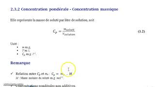 biophysique les solutions aqueuses 03 [upl. by Annaor691]