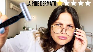 ASMR FRANÃ‡AIS â˜½ ROLEPLAY  La pire dermatologue ðŸ˜± [upl. by Nayra882]