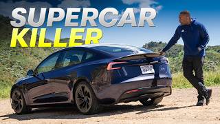 NEW 2025 Tesla Model 3 PERFORMANCE Review Supercar Slayer  4K [upl. by Cathie337]