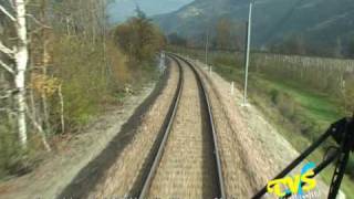 la ferrovia della val venosta dalla cabina di guidampg [upl. by Marcelo]