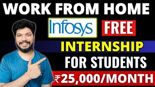 Infosys Hiring  Infosys Instep Internship  Free Internships for College Students  Remote Work [upl. by Ybanrab278]