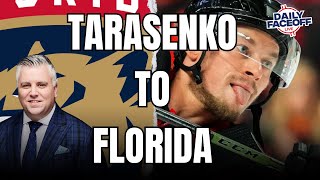 Vladimir Tarasenko Trade Analysis  Initial Reaction  Daily Faceoff Live [upl. by Auberon]