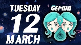 THATS IT🤩💲💲 HIT THE LOTTERY 🤑 GEMINI ♊❤ HOROSCOPE FOR TODAY MARCH 12 2024 [upl. by Gabey417]