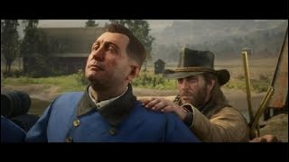 Red Dead Redemption 2 p45  direction la prison [upl. by Llerrod]