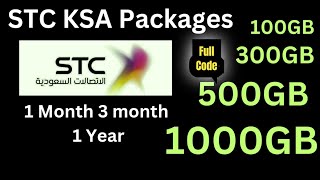 STC internet Packages  stc offers prepaid  stc packages monthly [upl. by Caldwell]