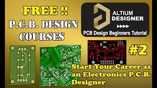 MAKING YOUR FIRST PCB  ALTIUM PCB DESIGN PART2 [upl. by Callida]