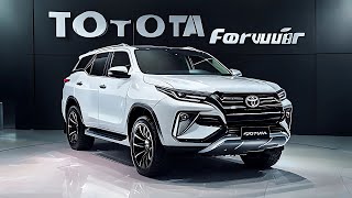 2025 Toyota Fortuner Hybrid Review The Ultimate FuelEfficient SUV [upl. by Nyladnor]