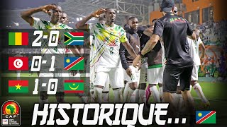 La Namibie rentre dans lhistoire le Mali et le Burkina Faso prennent les 3 points [upl. by Amapuna740]