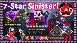 NEW Rank 3 19 Duped 7Star Mister Sinister Acquisition Rank Up Awakening amp Gameplay  MCOC [upl. by Neevan202]