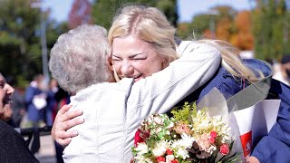 Residents of Elgin Falls Retirement Community amp Brock Grad Sierra Witte at Fall Convocation [upl. by Jedidiah912]