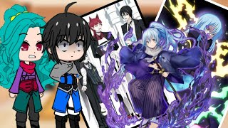 Tsukimichi Moonlit Fantasy React To Rimuru  That Time I Got Reincarnated As A Slime  Gacha Club [upl. by Laurette]