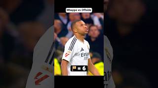 Mbappe vs Offside [upl. by Opalina671]