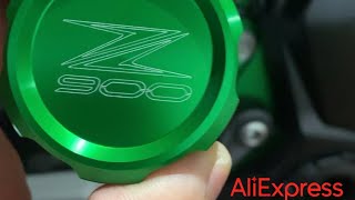 ARTÍCULOS DE ALIEXPRESS PARA TU KAWASAKI Z900 2023🟢 [upl. by Ydnor]