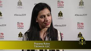 Tronox LLC Prayarna Kaloo wins in the 2019 Stevie® Awards for Women in Business [upl. by Sonstrom]