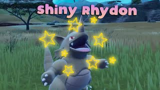 Shiny Rhydon 112 in Scarlet and Violet [upl. by Oppen]