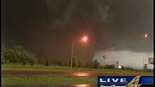 May 3 1999 Tornado  KFOR Live Coverage [upl. by Khalil]