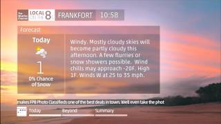 The Weather Channel  Frankfort KY HD Local Forecast  162014 1058am [upl. by Strephon]