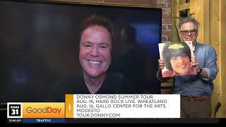 Icon Donny Osmond talks about his awardwinning Las Vegas show [upl. by Elana]