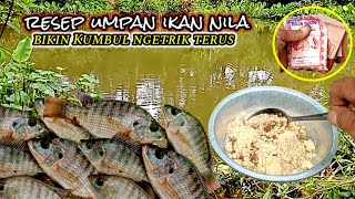 Racikan Umpan Jitu Ikan Nila Sekali Ngetrik Bikin Nagih [upl. by Alegnasor153]