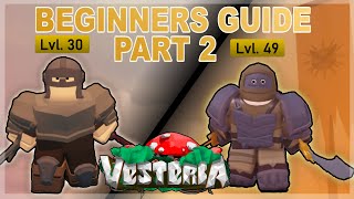 OUTDATED Vesteria Complete Beginners Guide Part 2 Roblox [upl. by Ecyak]