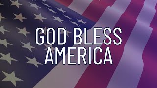 God Bless America  Lyric Video Karaoke Instrumental No Vocals [upl. by Zile]