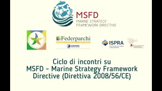 Lattuazione della Strategia Marina webinar 25 ottobre 2024 su Marine Strategy Framework Directive [upl. by Dermot]