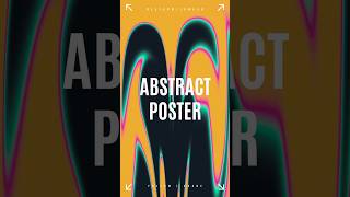 Learn how to create a stunning abstract poster design in Adobe Photoshop photoshopediting [upl. by Turley422]